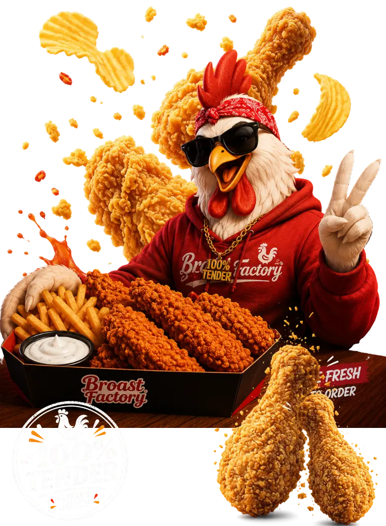 Fresh Broast Factory chicken